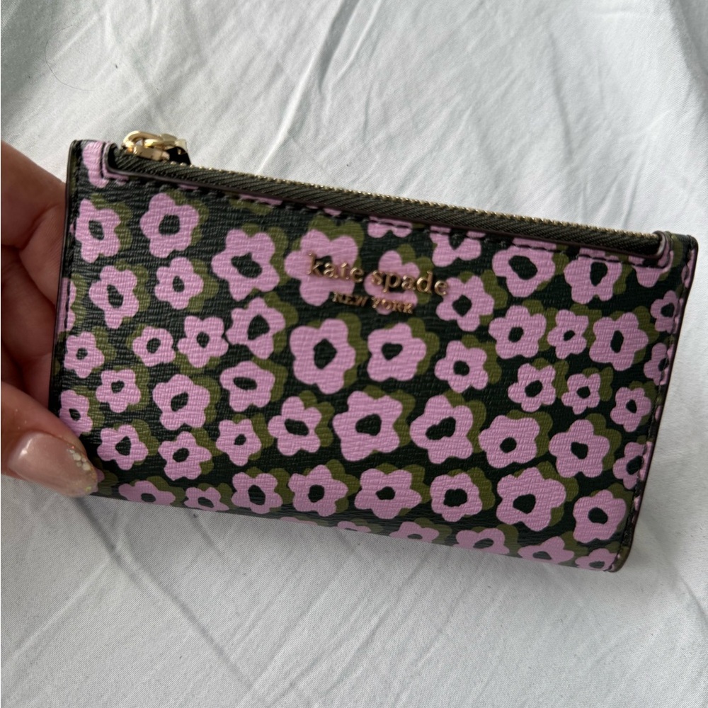 Kate Spade Pink Floral Women's Wallet - Picture 3 of 6